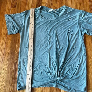 Gaze USA distressed tee